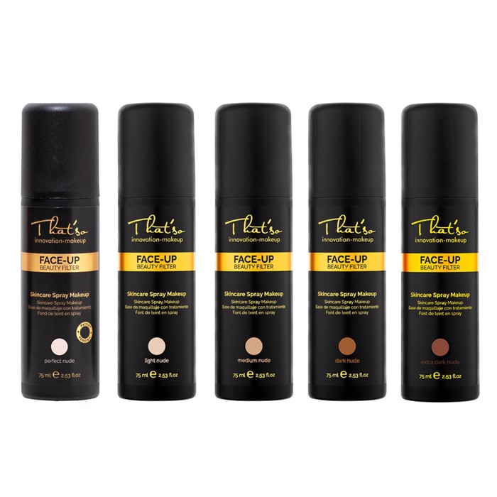 That'so Face Up & HD Face Brush & Extra-Up Mascara Kit (3 Proϊonta) - Light Nude